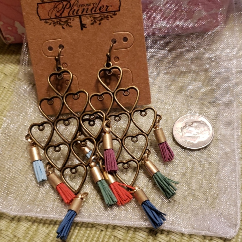 Sloan earrings, Farlan earrings, Gordon earrings